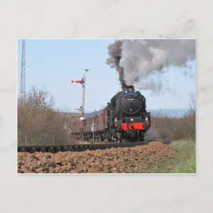 The Great Britain III steam train Postcard