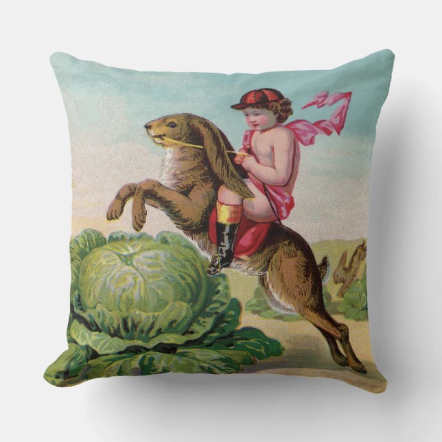 The Great Cabbage Patch Steeplechase Cushion (Front)