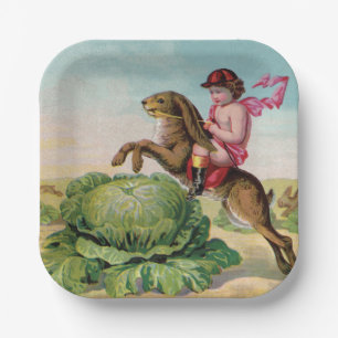 The Great Cabbage Patch Steeplechase Paper Plates