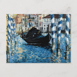 The Great Canal in Venice - Edouard Manet Postcard