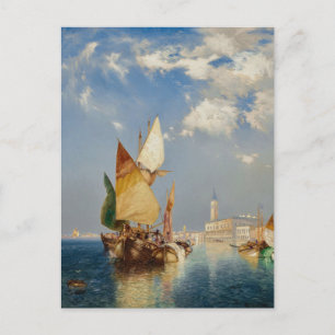 The Great Canal, Venice by Thomas Moran Postcard