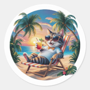 The Great Cat Classic Round Sticker