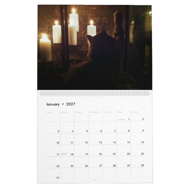 The Great Cat Menace Calendar (Jan 2027)