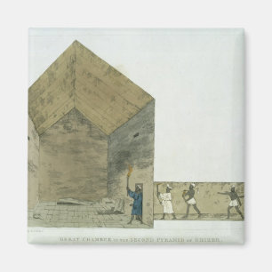 The Great Chamber in the second pyramid of Ghizeh, Magnet