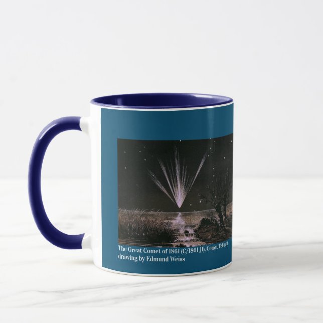 The Great Comet of 1861 (C/1861 J1), Comet Tebbut Mug (Left)