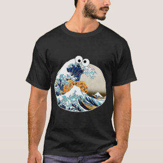 The Great Cookie Eating Wave Off Kanagawa  Eyes T-Shirt
