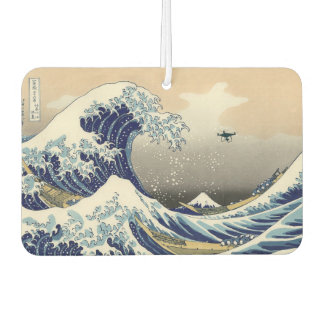 The Great Drone Wave Off Kanagawa Car Air Freshener