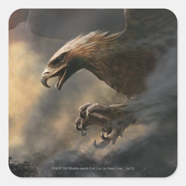 The Great Eagles Concept Square Sticker (Front)