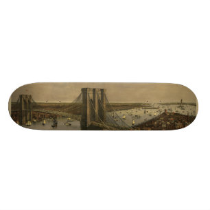 The Great East River Suspension Bridge Skateboard