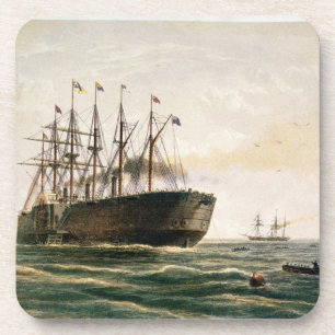 The Great Eastern under way, July 23rd, 1865, from Coaster
