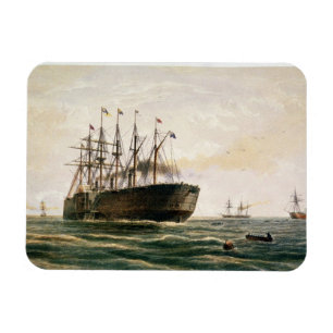 The Great Eastern under way, July 23rd, 1865, from Magnet