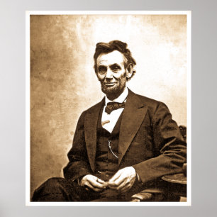 The Great Emancipator - Abe Lincoln (1865) Poster
