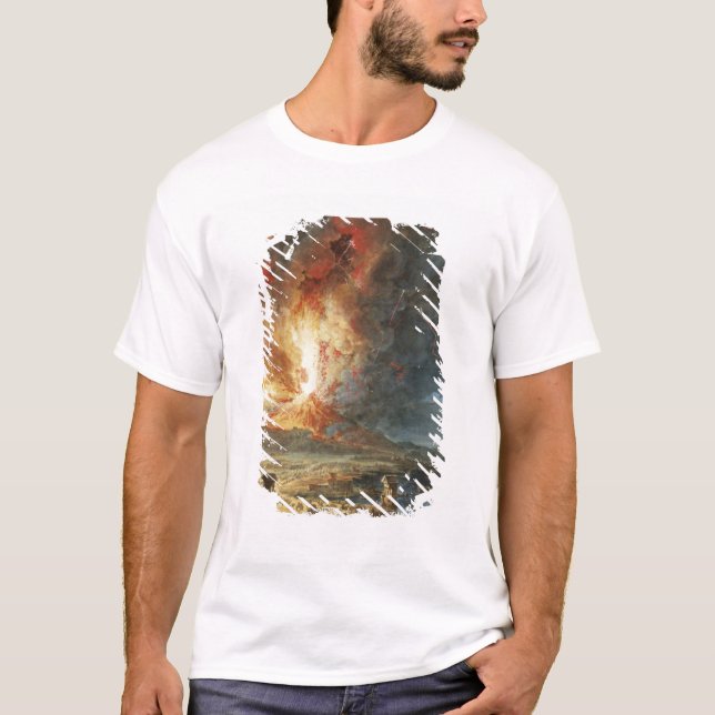 The Great Eruption of Mt. Vesuvius T-Shirt (Front)