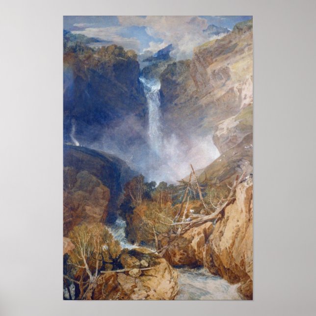 The Great Fall of the Reichenbach Poster (Front)