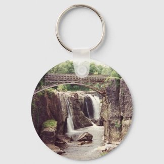 The Great Falls, Paterson, New Jersey Key Ring