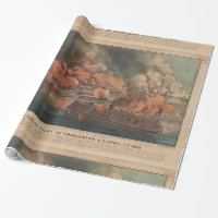 The Great Fight At Charleston 1863 Civil War