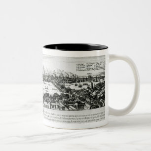 The Great Fire of London in 1666 Two-Tone Coffee Mug