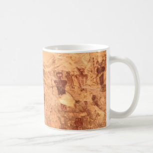 The Great Gallery Horseshoe Canyon Utah Pictograph Coffee Mug