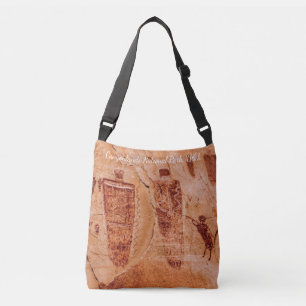 The Great Gallery Horseshoe Canyon Utah Pictograph Crossbody Bag