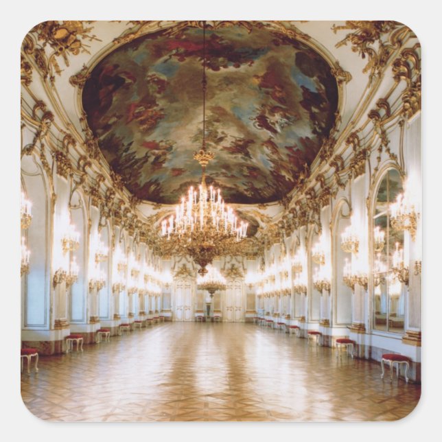 The Great Gallery Square Sticker (Front)