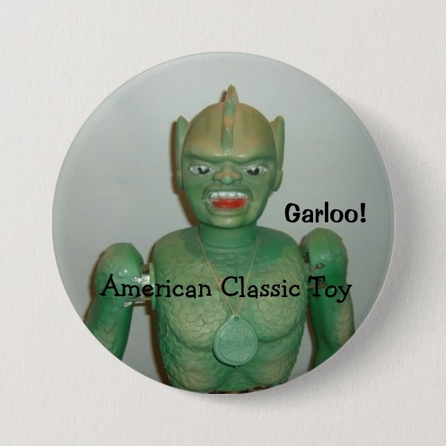 The Great Garloo Button! 7.5 Cm Round Badge (Front)