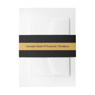 The Great Gatsby Belly Band Invitation Belly Band