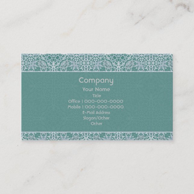 The Great Gatsby Business Card (Front)