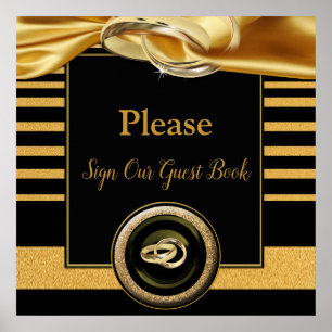 The Great Gatsby Guest Book Wedding Sign