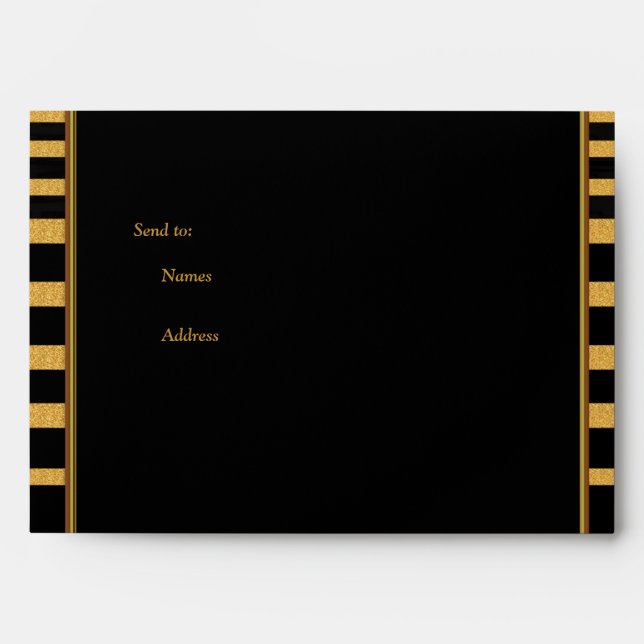 The Great Gatsby Inspiration Envelopes (Front)