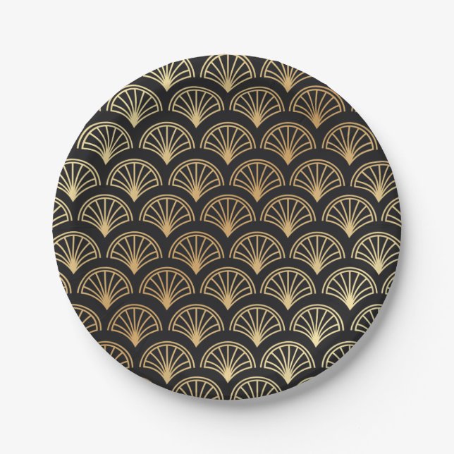 The Great Gatsby New Year 2022 Paper Plate (Front)