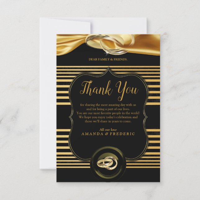 The Great Gatsby Thank You card (Front)