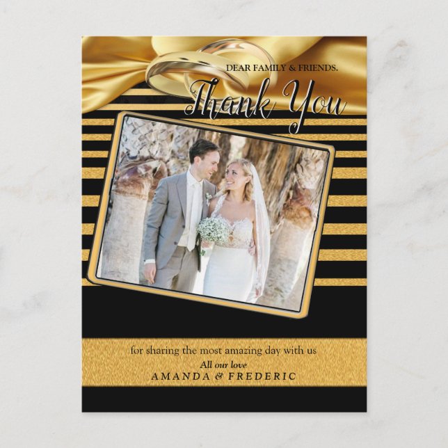 The Great Gatsby Thank You Postcard (Front)