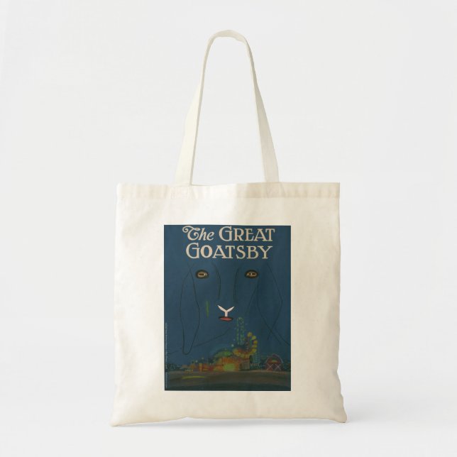 The Great Goatsby tote bag (Front)
