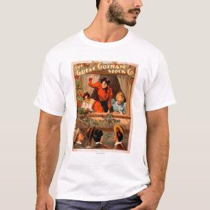 The Great Gotham Stock Co. Theatre Poster T-Shirt