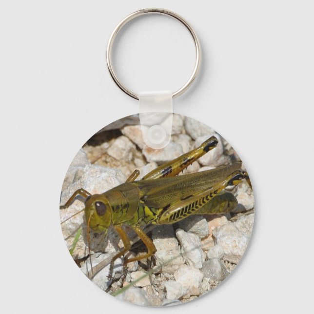 the Great Grasshopper  ! Key Ring (Front)
