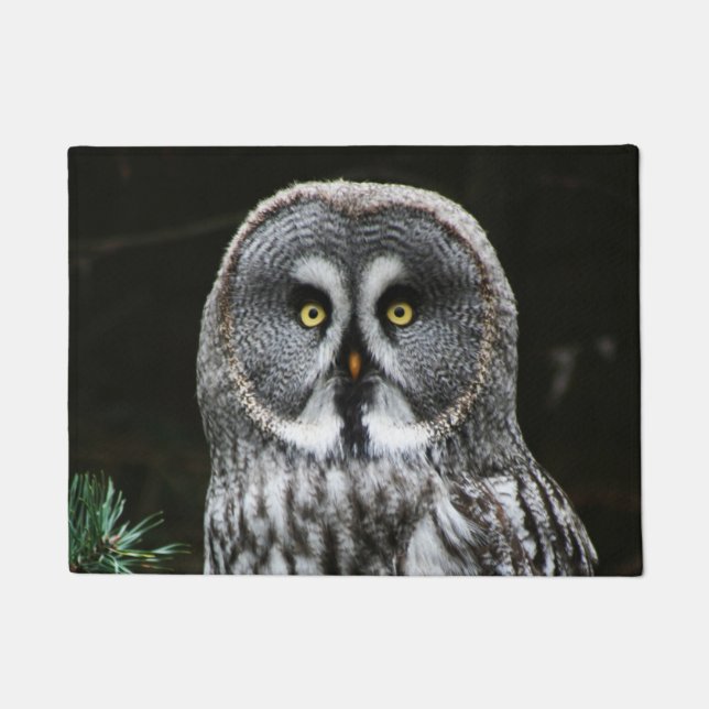 The Great Grey Owl dma Doormat (Front)