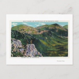 The Great Gulf of the Presidential Range View Postcard