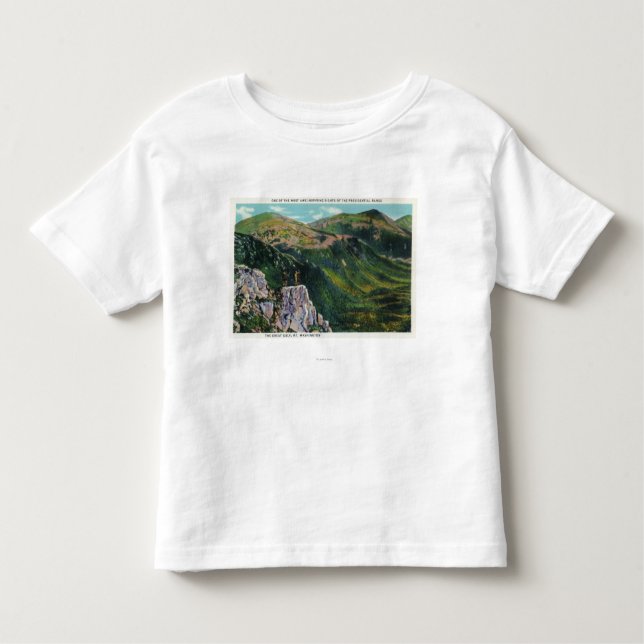 The Great Gulf of the Presidential Range View Toddler T-Shirt (Front)