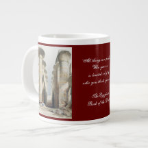 The Great Hall at Karnak Temple Jumbo Mug