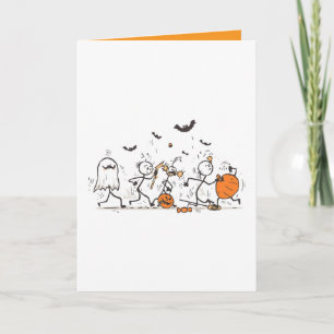 The Great Halloween Candy Fight – Playful Stick Card