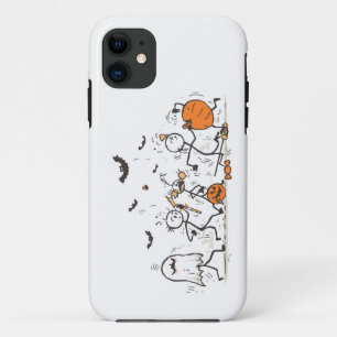 The Great Halloween Candy Fight – Playful Stick iPhone 11 Case