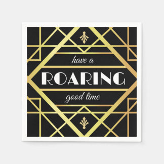 The Great "Have a roaring good time" Napkin