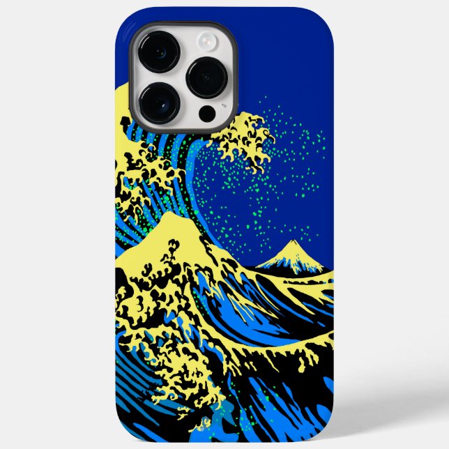 The Great Hokusai Wave in Pop Art Style Case-Mate iPhone Case (Back)