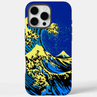 The Great Hokusai Wave in Vibrant Pop Style