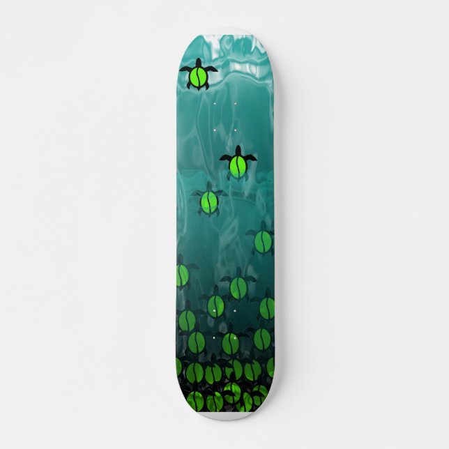 The Great Honu Escape Skateboard (Front)