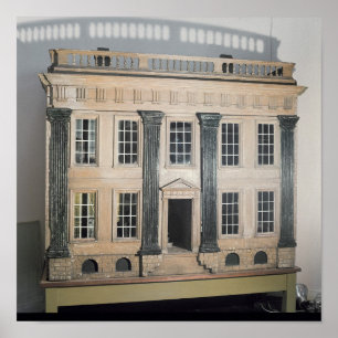The Great House' English doll's house Poster