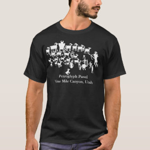 The Great Hunt Petroglyph Panel T-Shirt