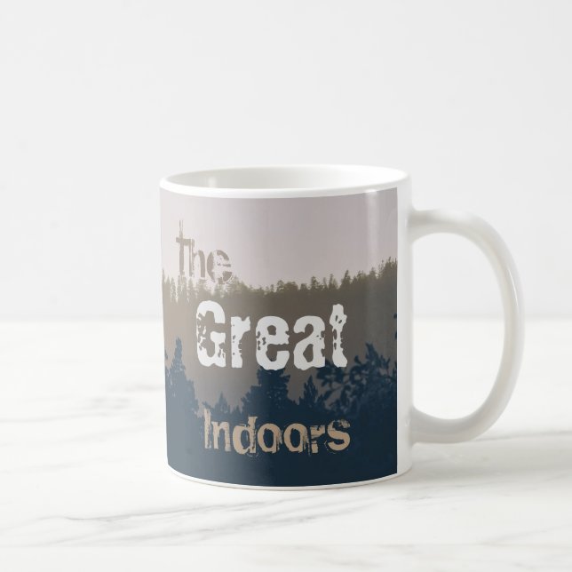 The Great Indoors Alpine Treeline Coffee Mug (Right)