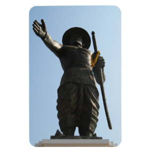 The Great King Anouvong ... Vientiane, Laos Magnet