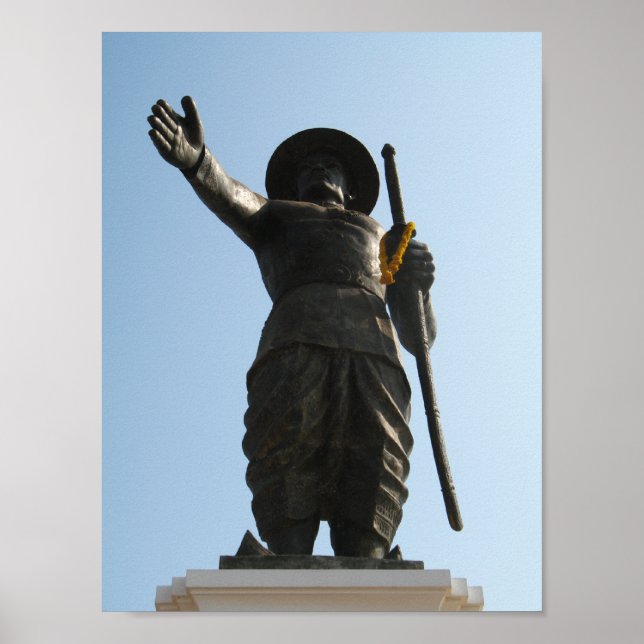 The Great King Anouvong ... Vientiane, Laos Poster (Front)